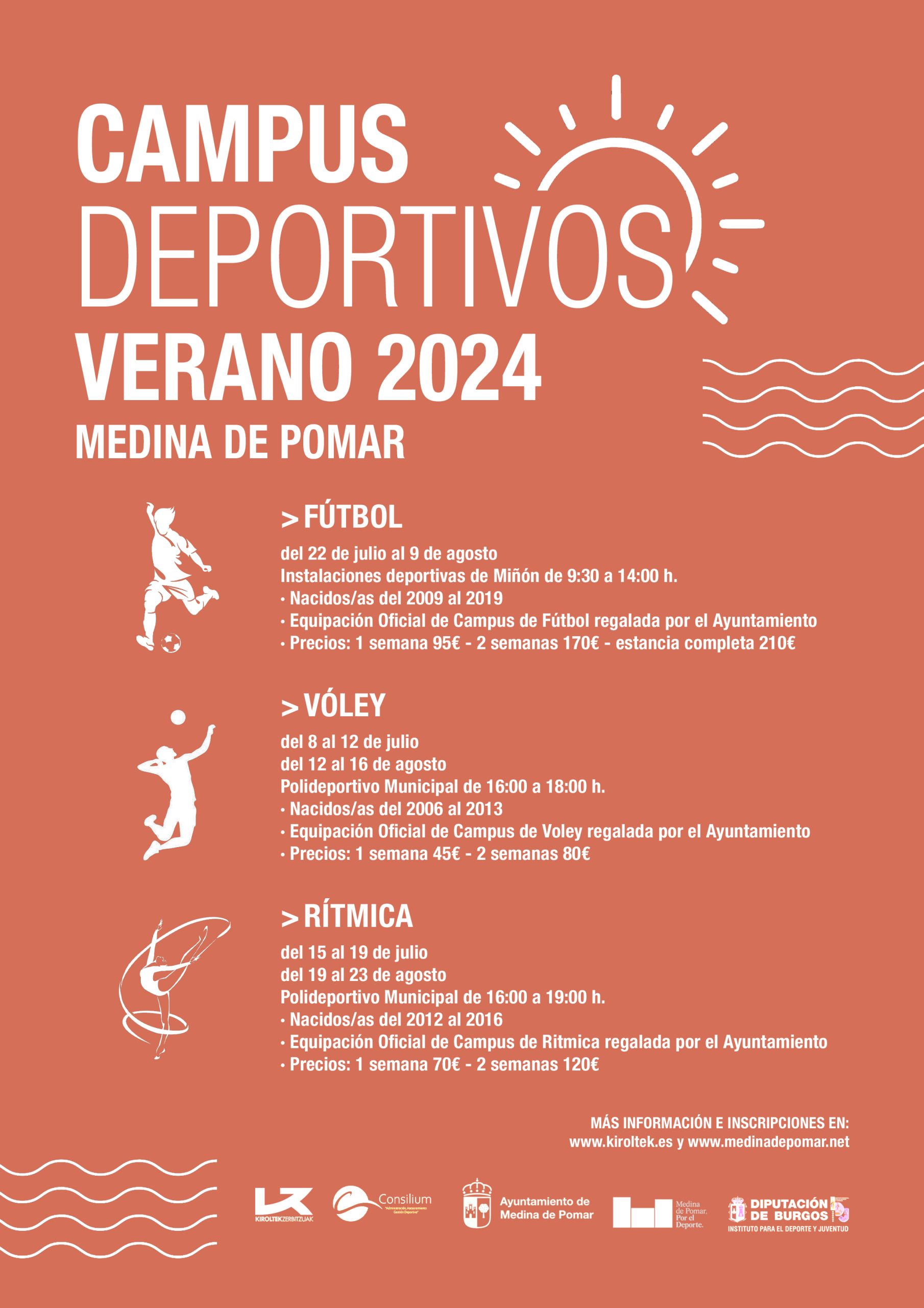 CAMPUS DEPORTIVOS VERANO MEDINA DE POMAR